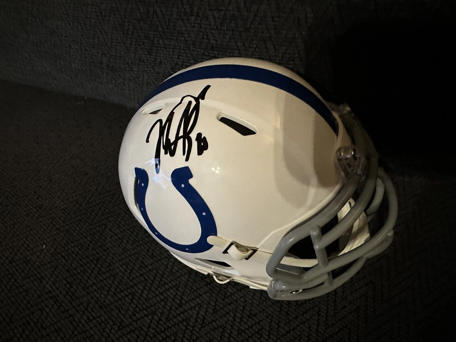 Nick Cross Signed Indianapolis Colts Mini Helmet Autographed