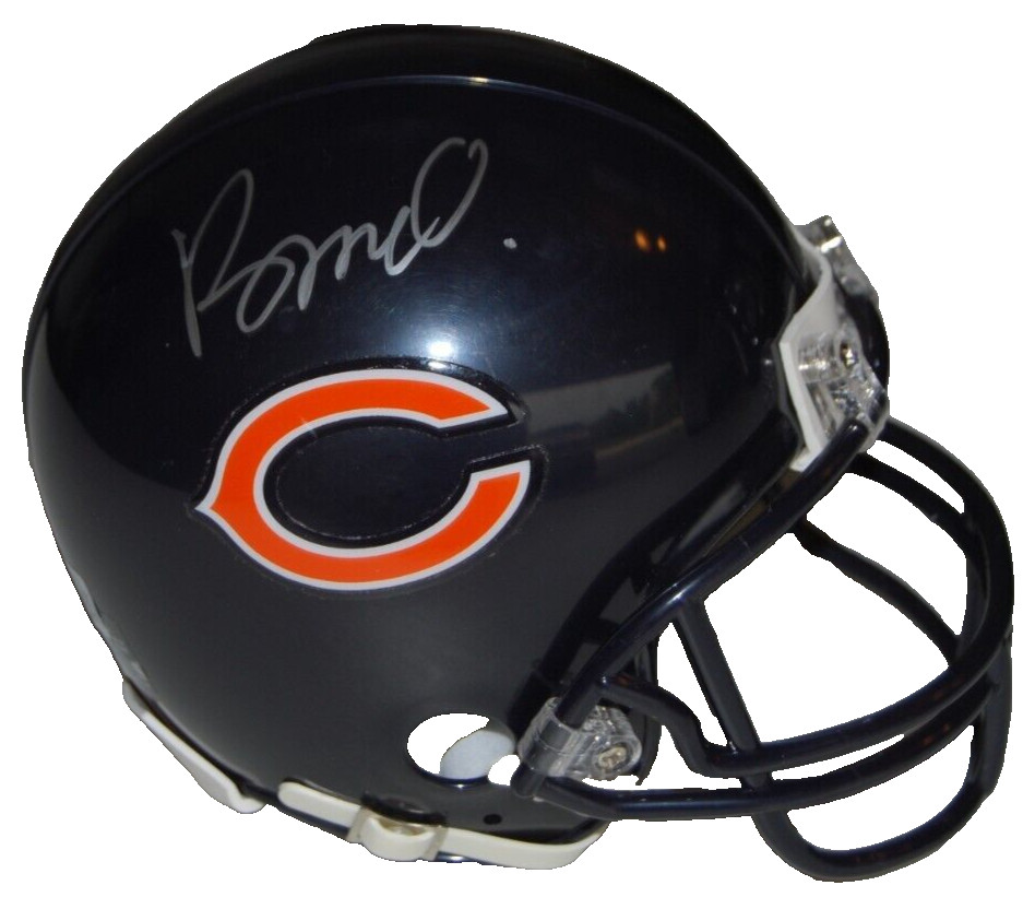 ROME ODUNZE signed (CHICAGO BEARS) mini football helmet BECKETT BAS BM50290