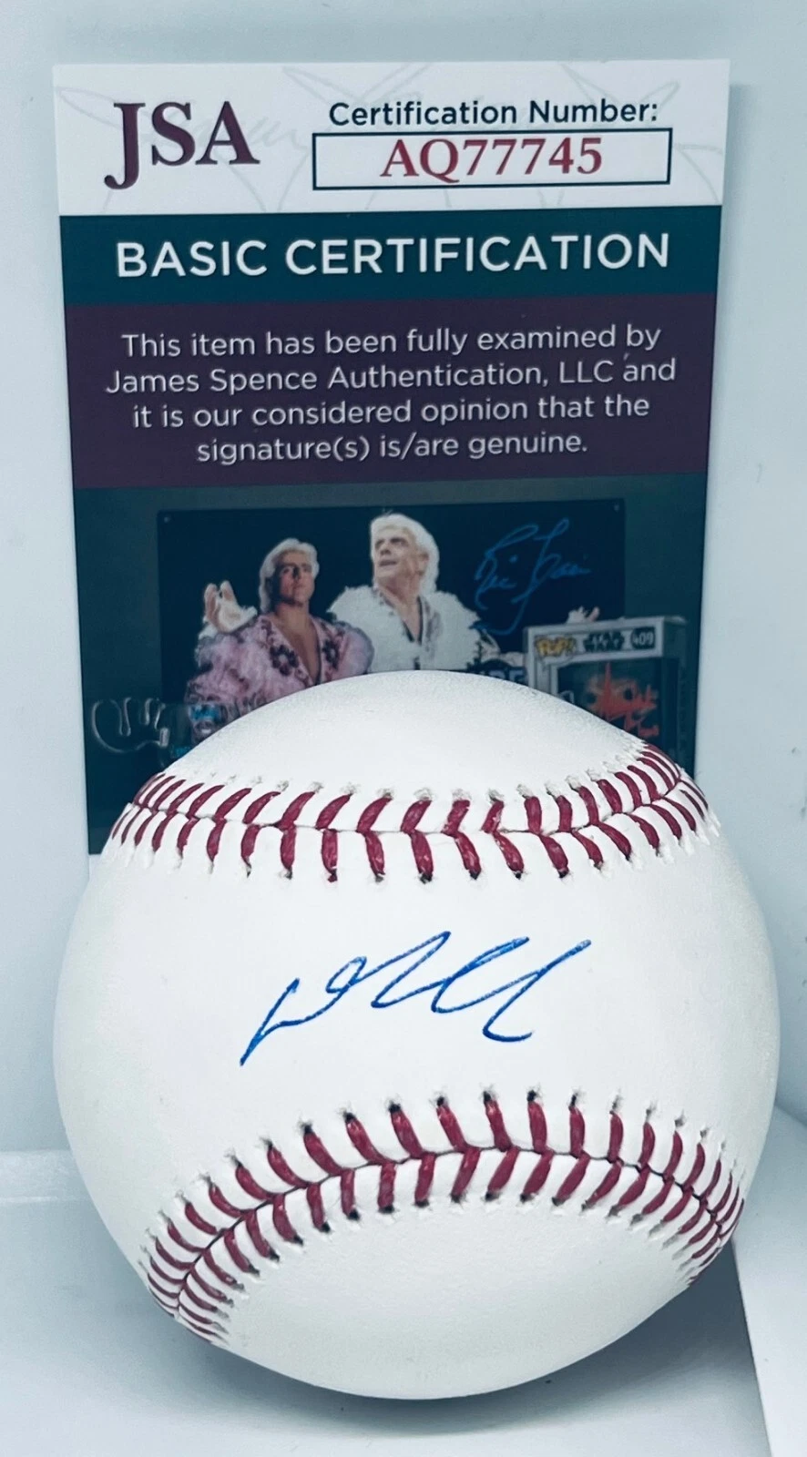 DJ LeMahieu New York Yankees signed Official MLB Baseball Ball autographed JSA
