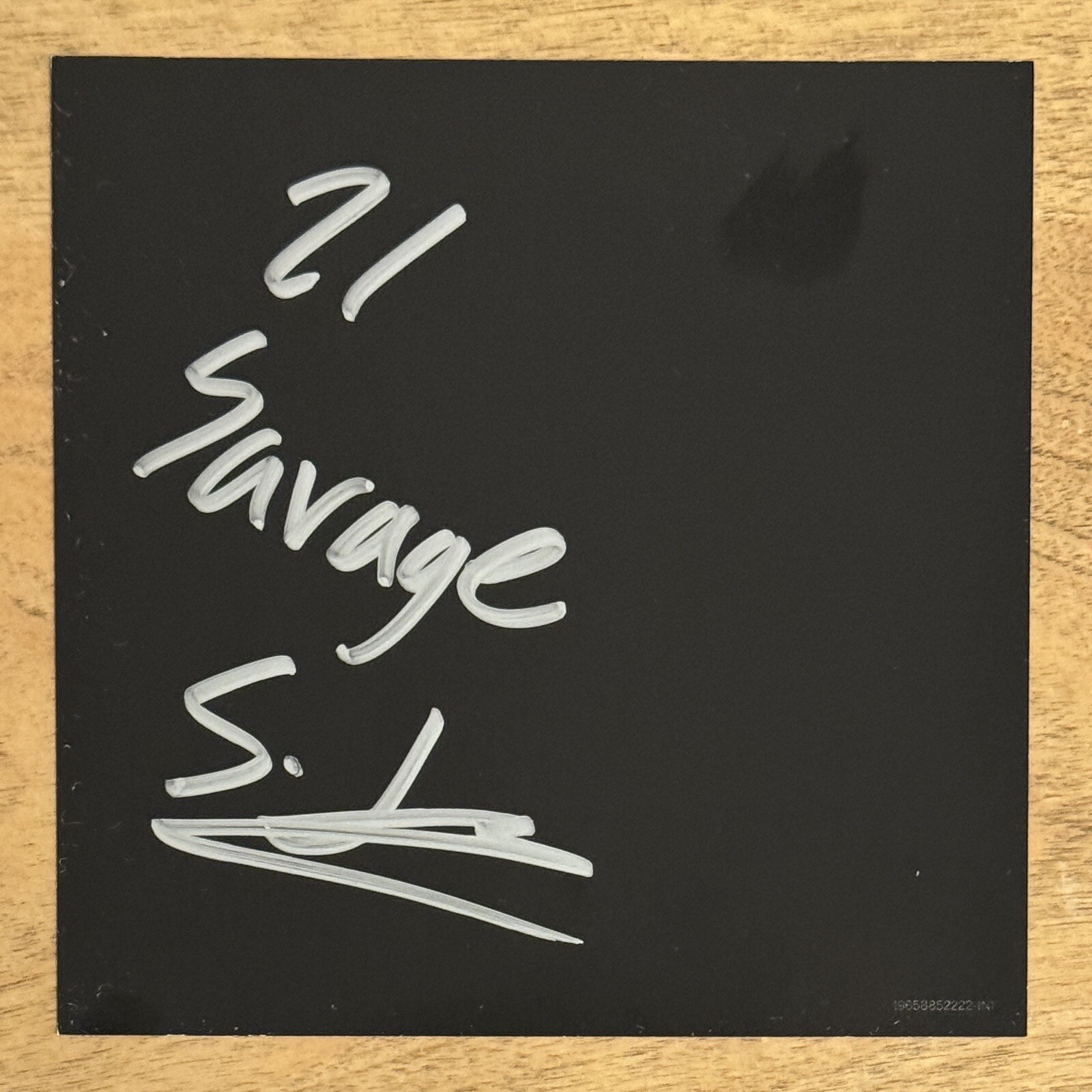 SIGNED 21 Savage Autographed American Dream Exclusive CD Authentic Signature #3