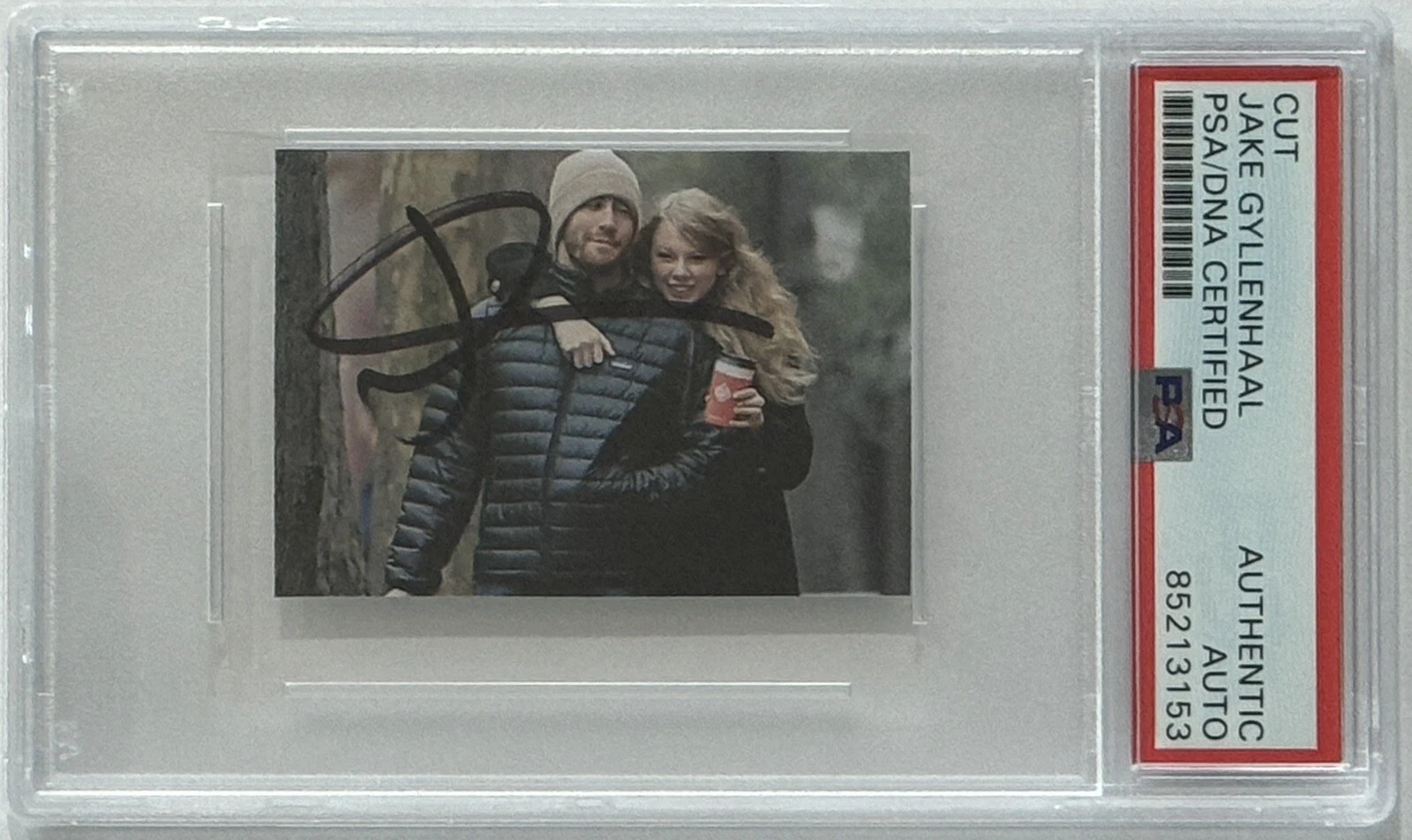 Jake Gyllenhaal SIGNED Print Picture Of Taylor Swift PSA DNA Certified Autograph