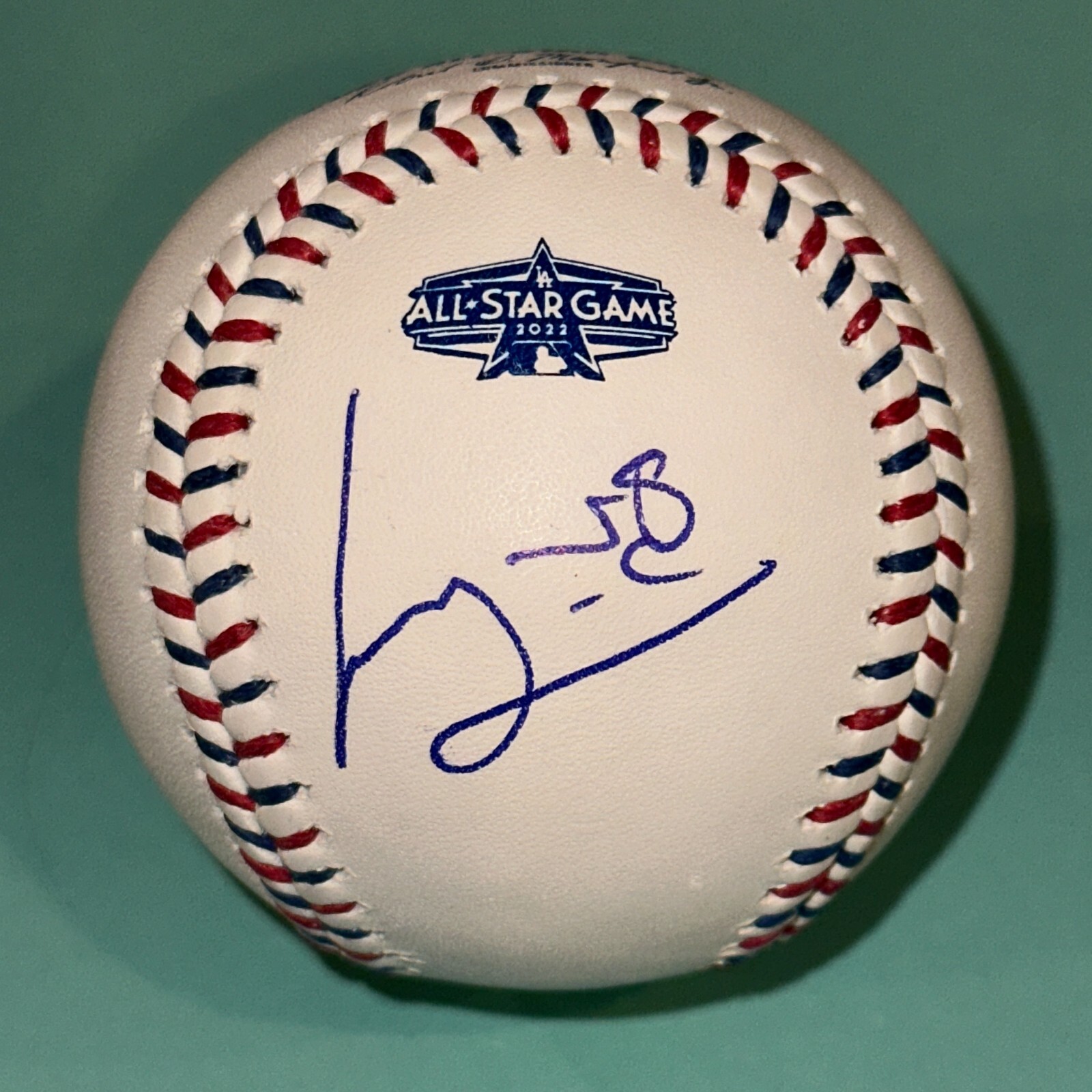 LUIS CASTILLO (Mariners) Signed Official 2022 ALL-STAR Baseball Beckett (BAS)
