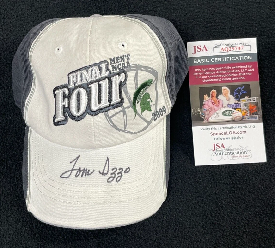 Tom Izzo Signed Michigan State Spartans 2009 Final Four Hat JSA COA