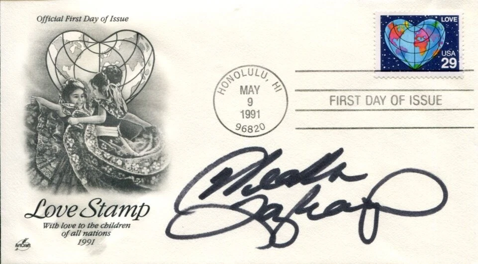 Heather Langenkamp Nightmare on Elm Street Nancy Star Trek Signed Autograph FDC