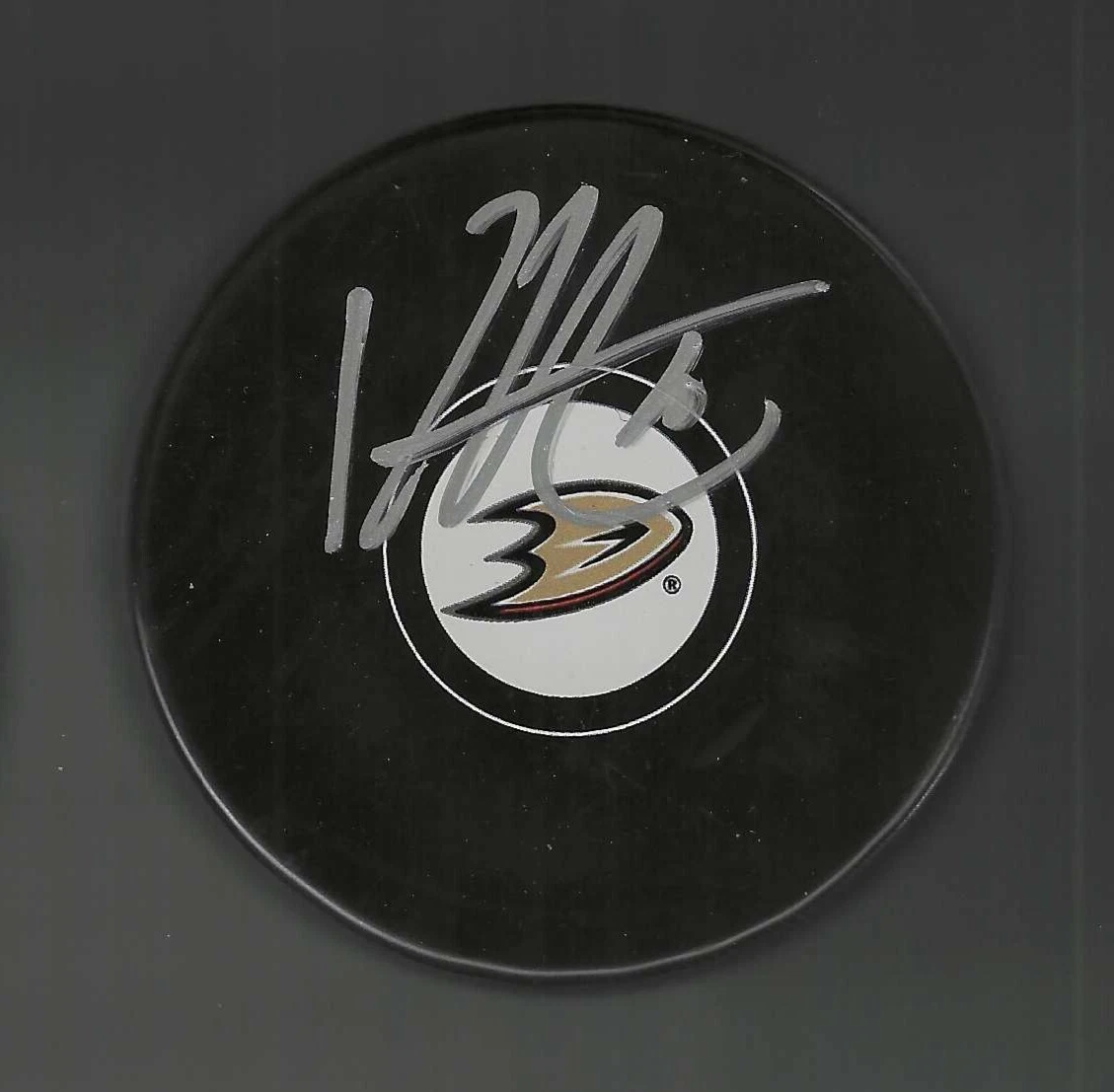 Ryan Strome Signed Anaheim Ducks Puck
