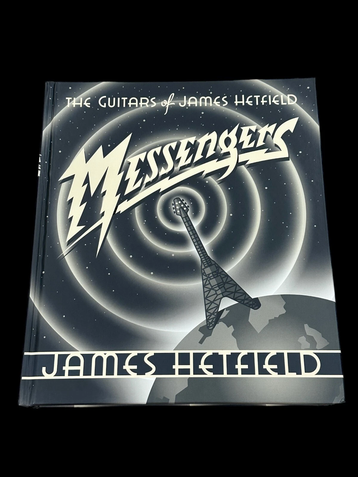 James Hetfield Metallica Co-Founder Messengers Guitars Signed Autograph Book