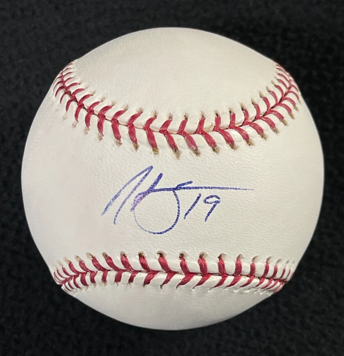 Nook Logan Signed Detroit Tigers OML Baseball Beckett COA