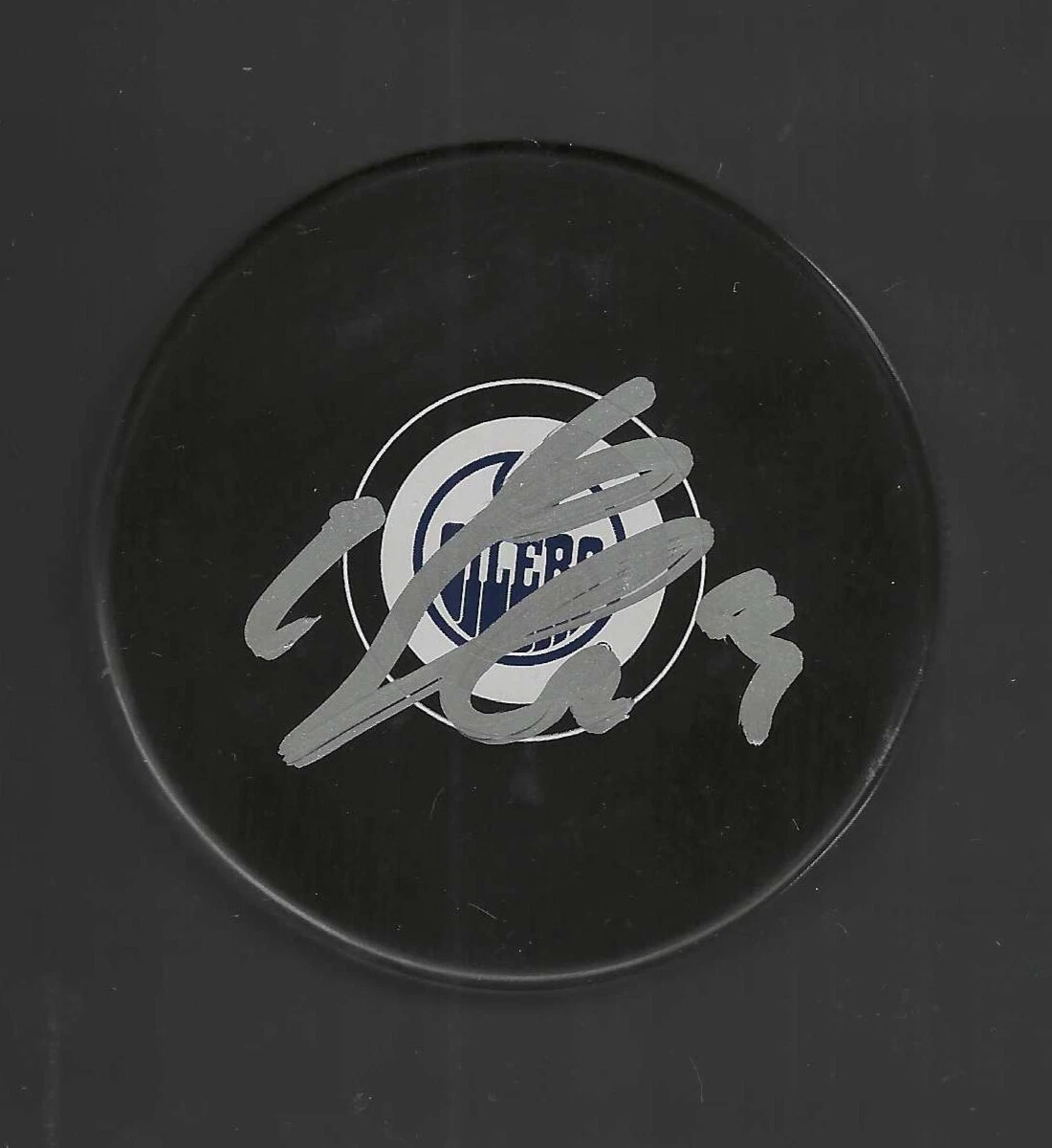 Mattias Ekholm Signed Edmonton Oilers Puck