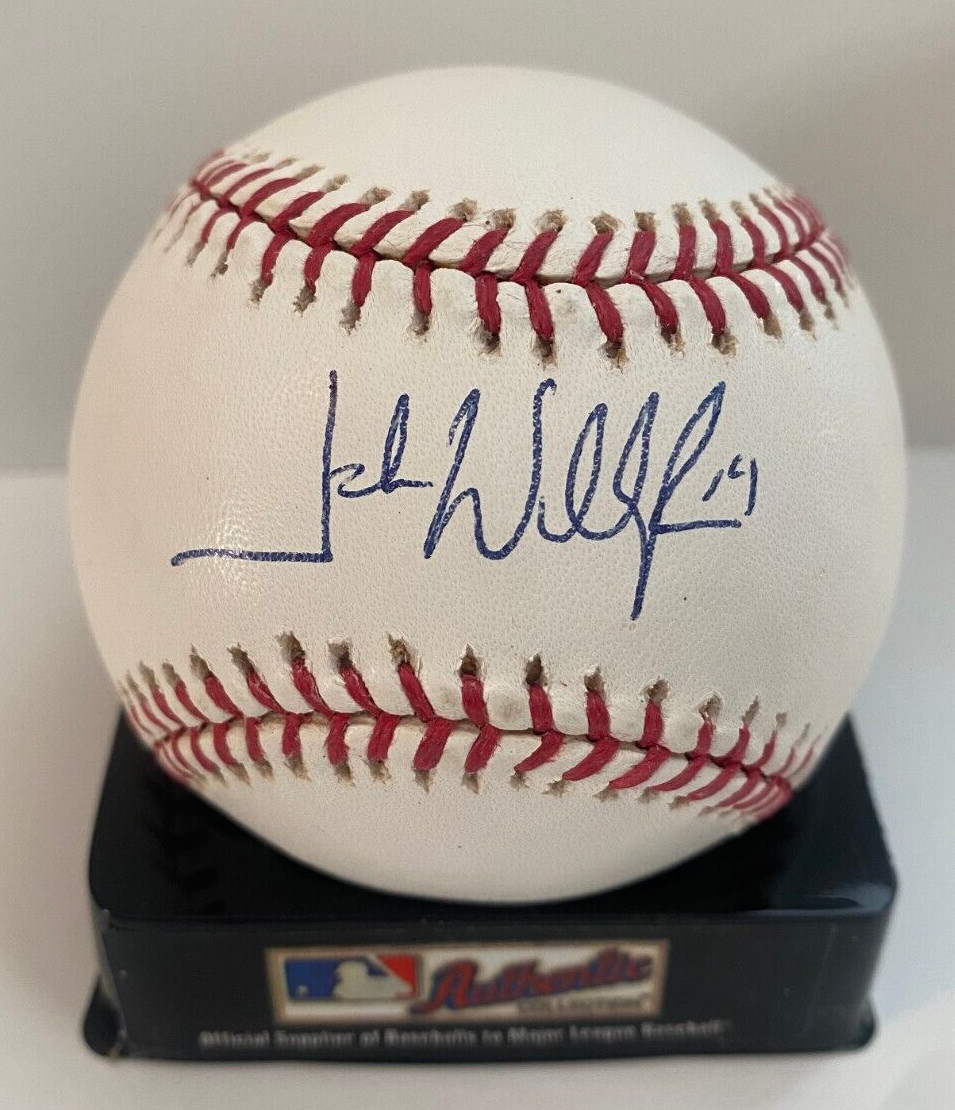 JOSH WILLINGHAM FLORIDA MARLINS SIGNED AUTOGRAPHED M.L. BASEBALL W/COA W/CUBE
