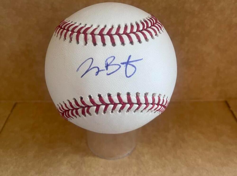 JOEY BART GIANTS SIGNED AUTOGRAPHED M.L. BASEBALL BECKETT AUTH
