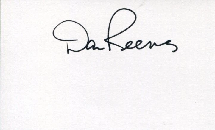 Dan Reeves Atlanta Falcons New York Giants Dallas Cowboys HOF Signed Autograph