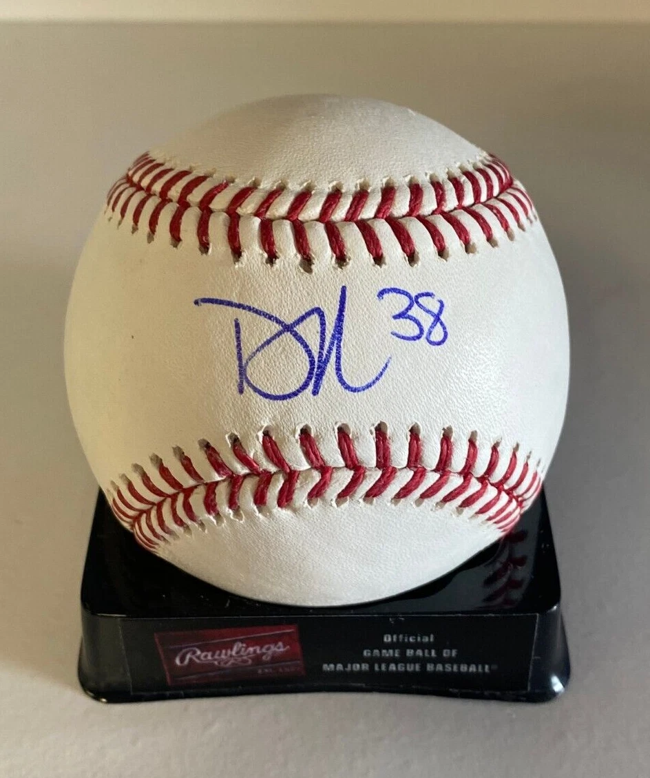 DREW ROM ST. LOUIS CARDINALS SIGNED AUTOGRAPHED M.L. BASEBALL BECKETT *