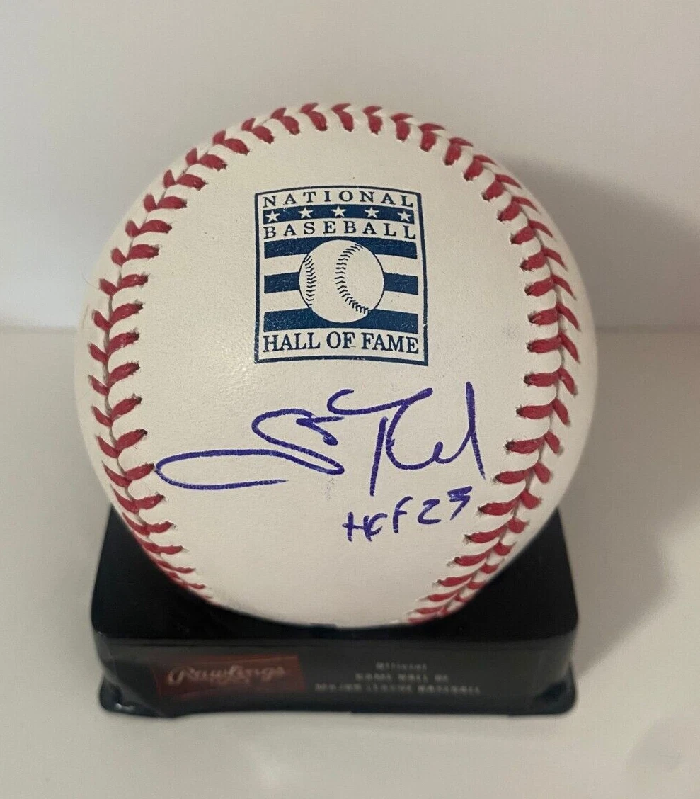 SCOTT ROLEN HOF 23 BASEBALL SIGNED AUTOGRAPHED HOF M.L. BASEBALL BECKETT