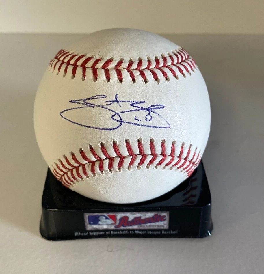 J.P. FRANCE HOUSTON ASTROS SIGNED AUTOGRAPHED M.L. BASEBALL BECKETT