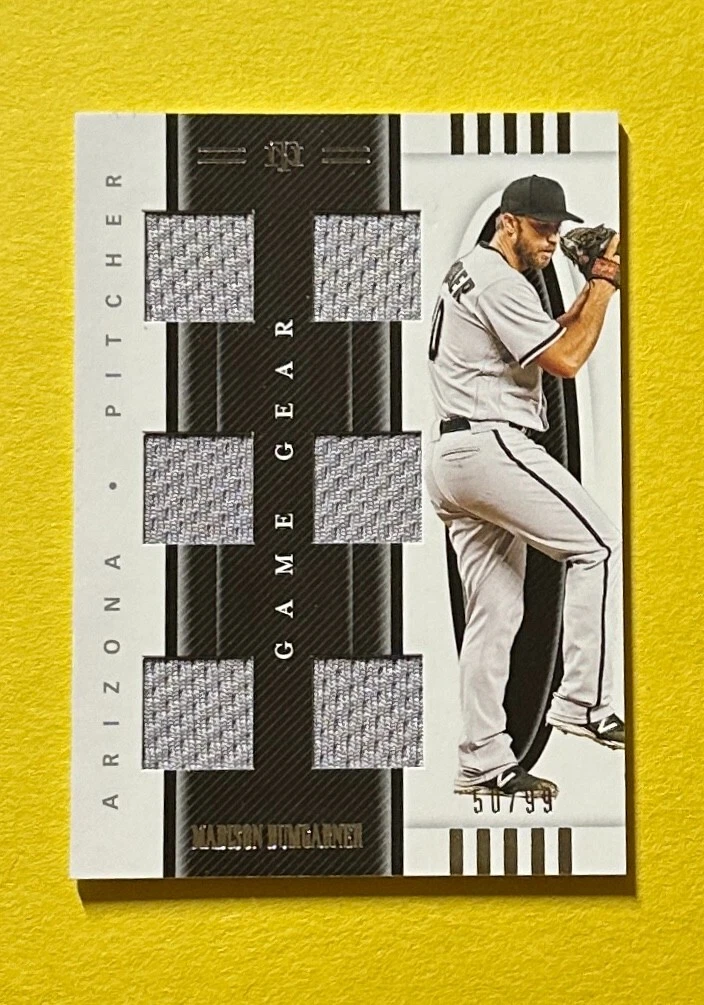 2021 PANINI NATIONAL TREASURES MADISON BUMGARNER GAME GEAR /99 #GG6-MB
