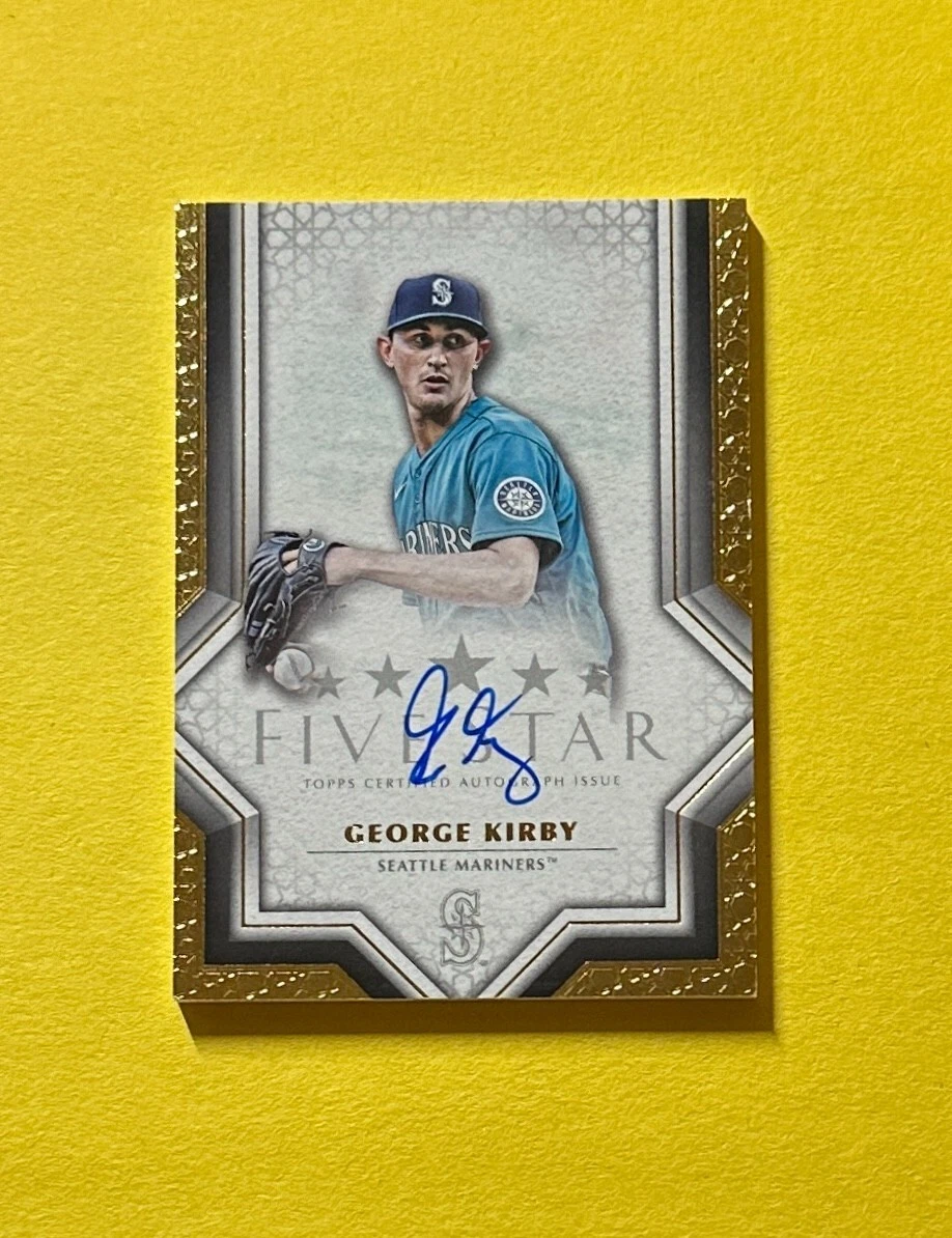 2023 TOPPS FIVE STAR GEORGE KIRBY AUTO #FSA-GKI MARINERS