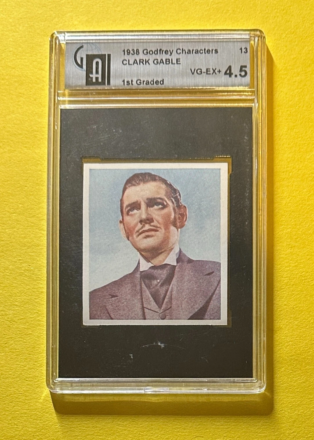 1938 GODFREY CHARACTERS CLARK GABLE #13 GA VG-EX+ 4.5 COLLECTIBLE MEMORABILIA