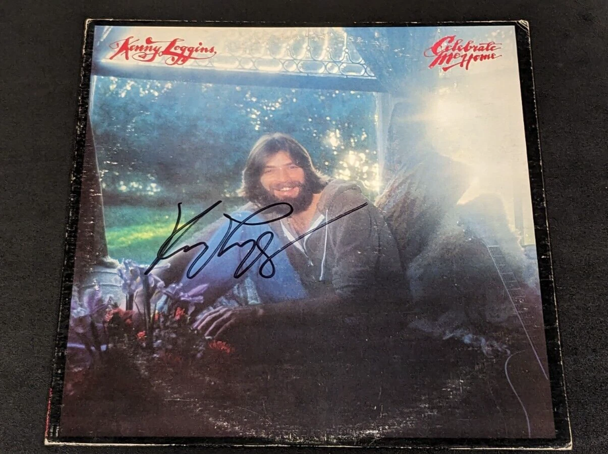 KENNY LOGGINS signed autographed CELEBRATE ME HOME LP RECORD ALBUM BECKETT (BAS)