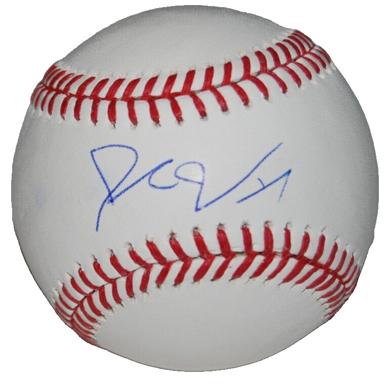 JORDAN WICKS signed (CHICAGO CUBS) OML Major League baseball PSA/DNA AN42486