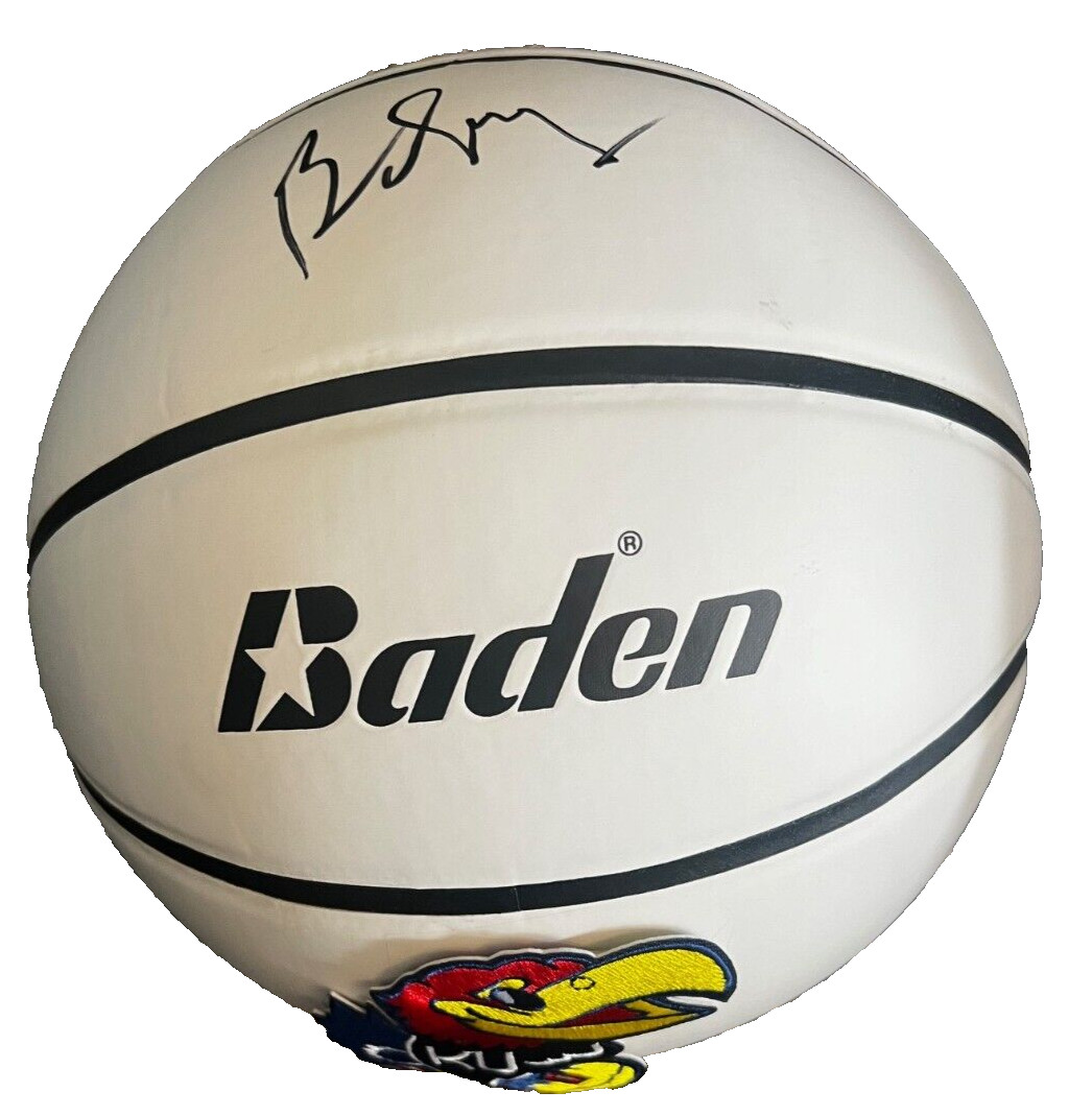 BILL SELF signed (KANSAS JAYHAWKS) F/S LOGO basketball PSA/DNA AN61737