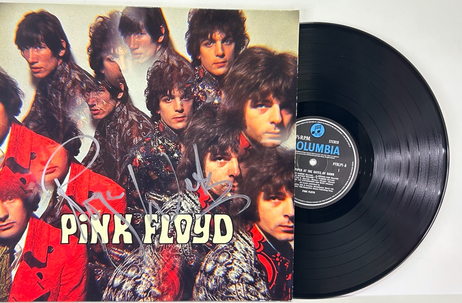 ROGER WATERS Signed Auto LP Cover