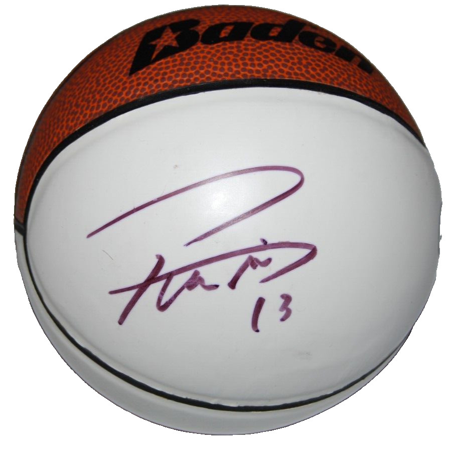 RUI MACHIDA signed (WASHINGTON MYTICS) WNBA mini basketball BECKETT BM02777