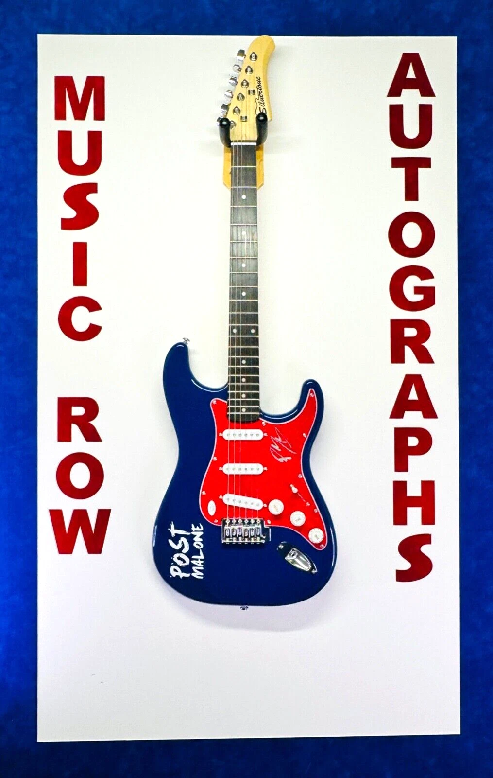 POST MALONE Signed Autograph Electric Guitar JSA COA