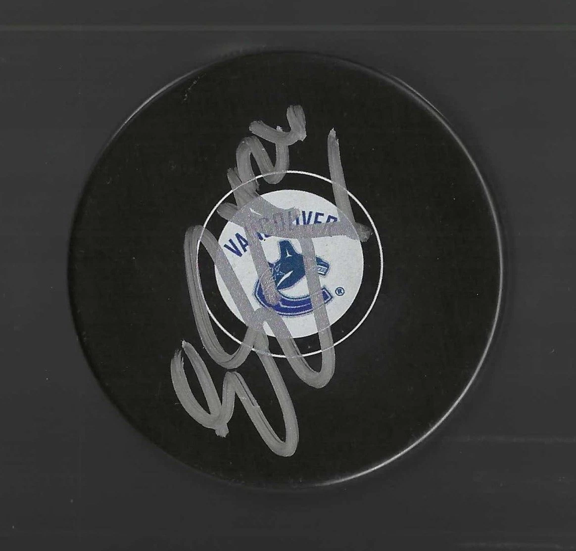Emerson Etem Signed Vancouver Canucks Puck