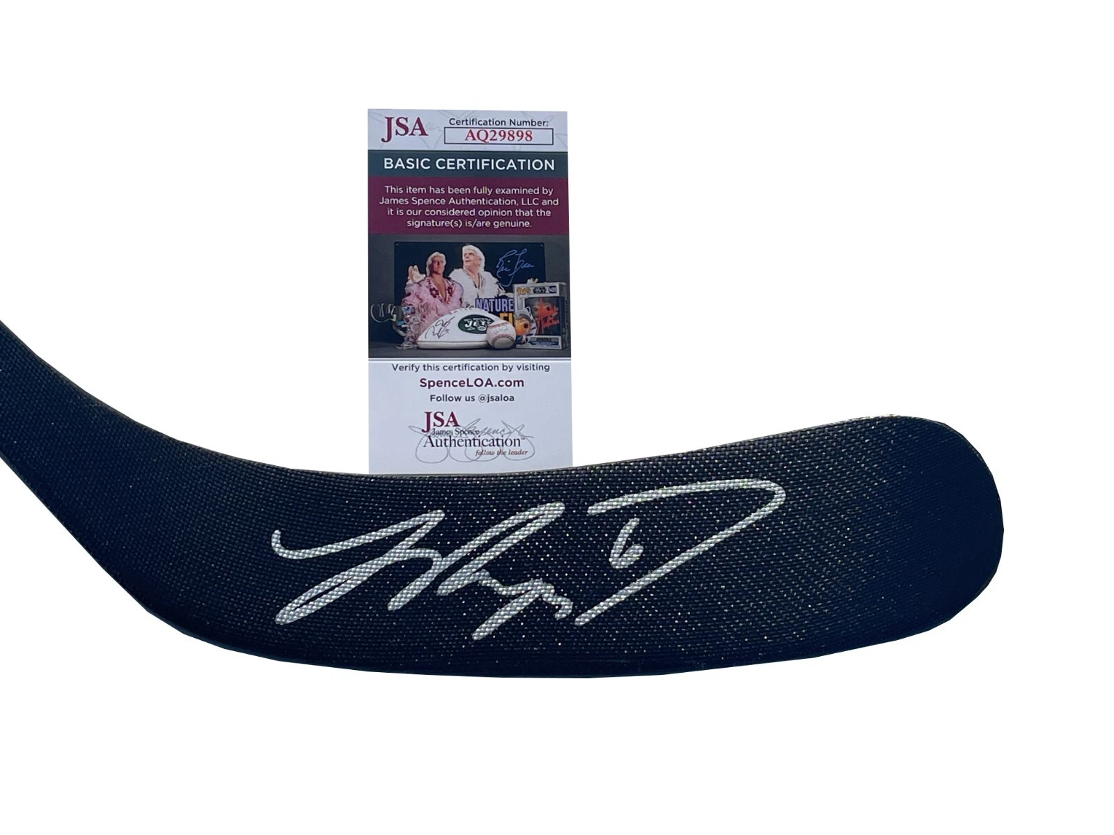 Jamie Drysdale Signed Philadelphia Flyers Hockey Stick JSA COA