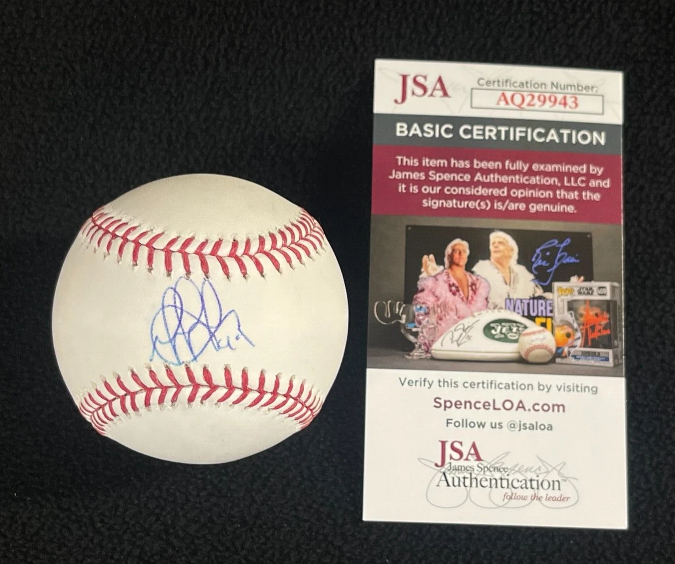 Dixon Machado Signed Detroit Tigers 2018 Spring Training OML Baseball JSA COA