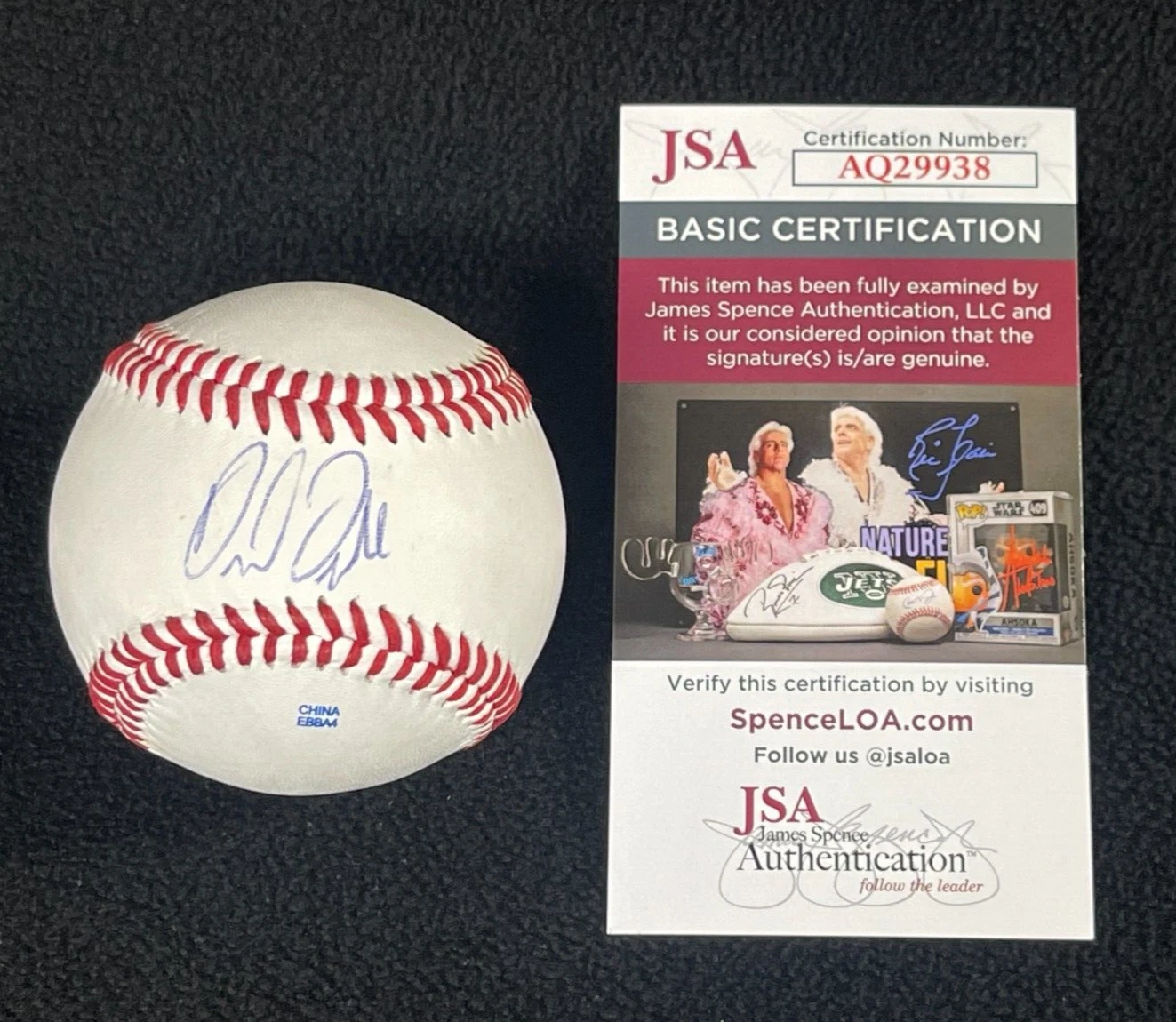 Daniel Fields Signed Detroit Tigers Baseball JSA COA