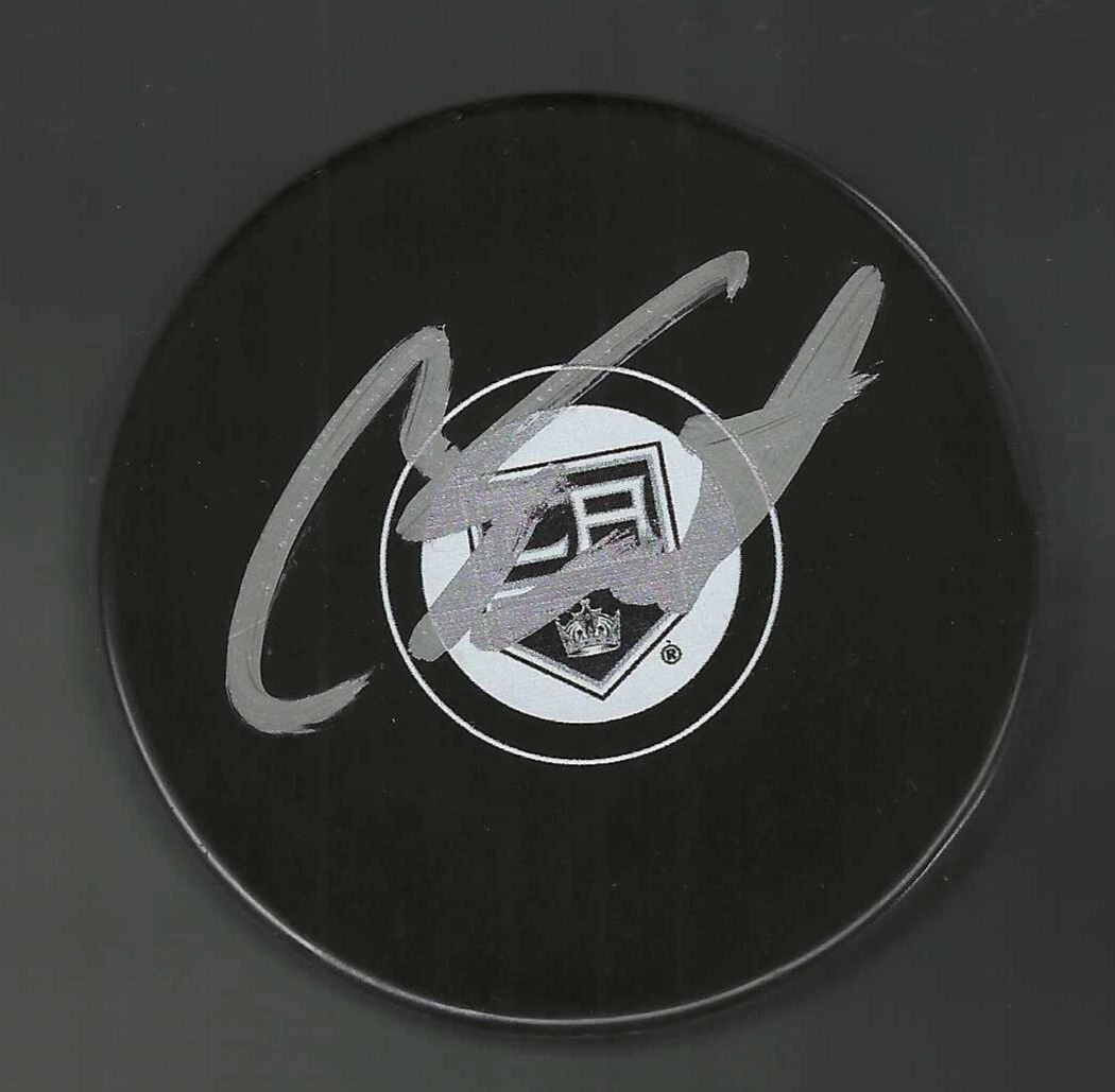 Cam Talbot Signed Los Angeles Kings Puck LA