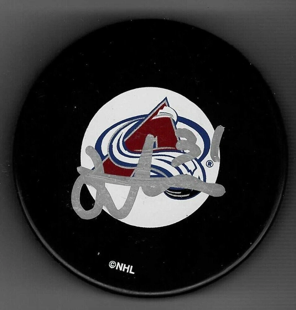 Justus Annunen Signed Colorado Avalanche Puck