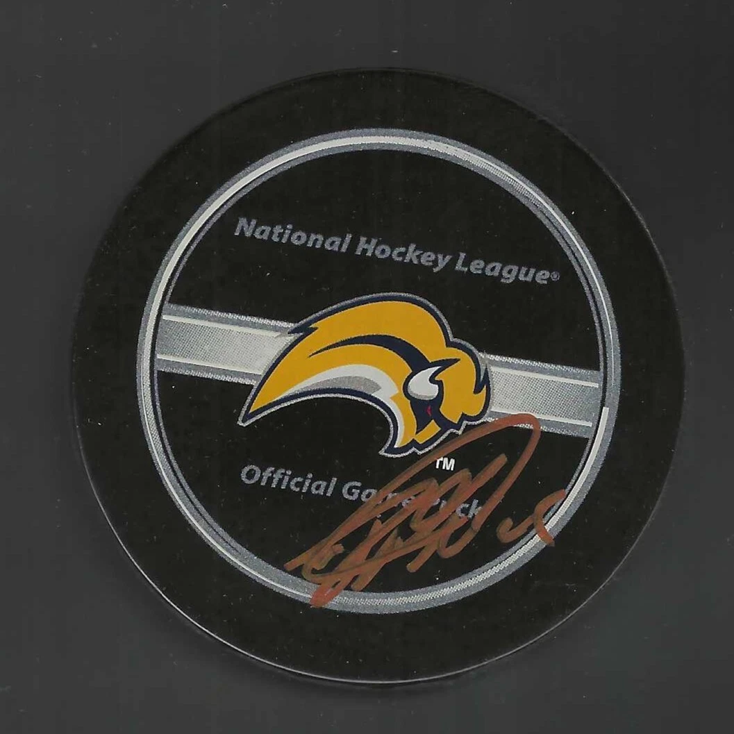 Mikhail Grigorenko Signed Buffalo Sabres Official Game Puck