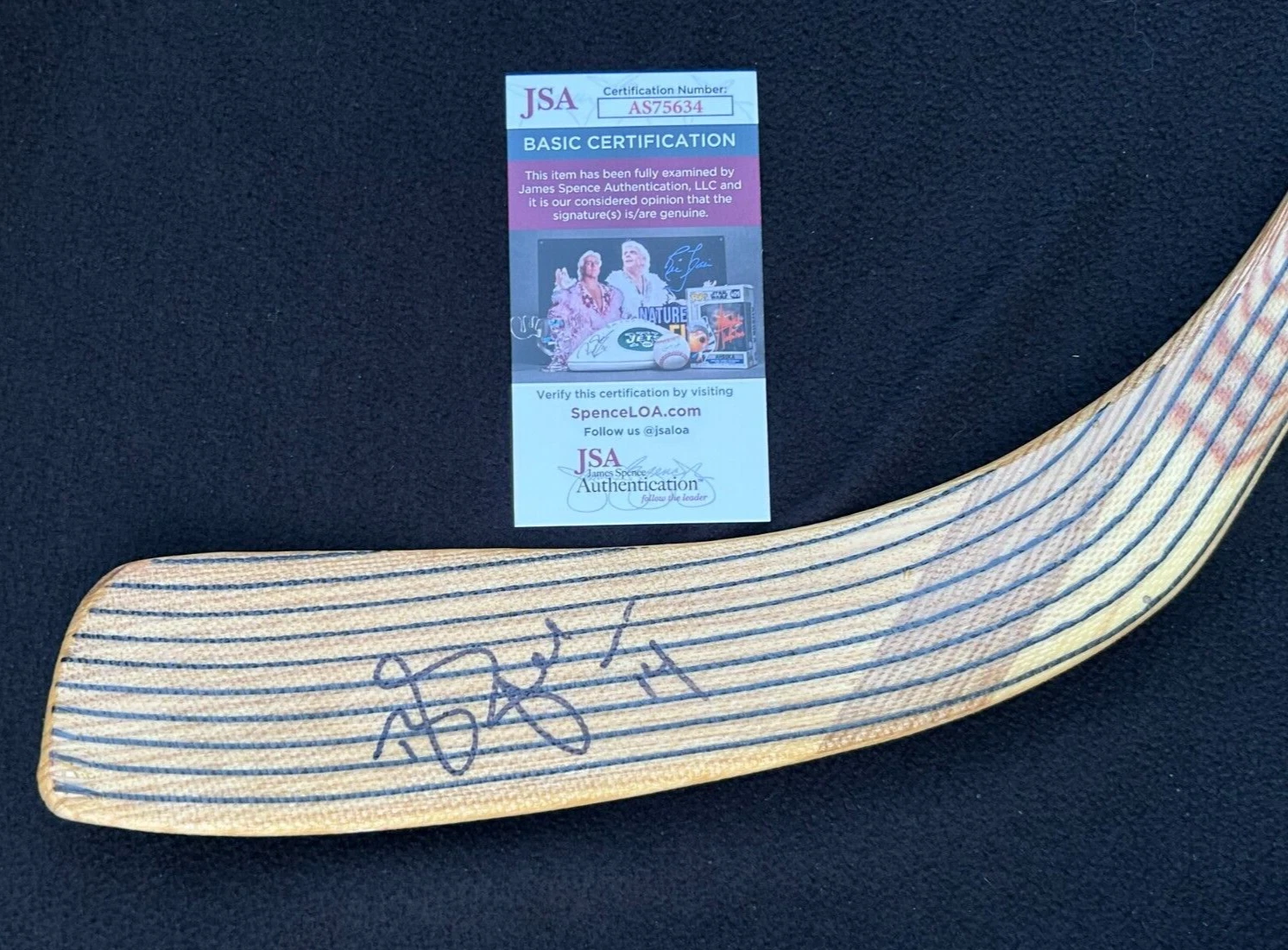 Brendan Shanahan Signed Detroit Red Wings Stick JSA COA