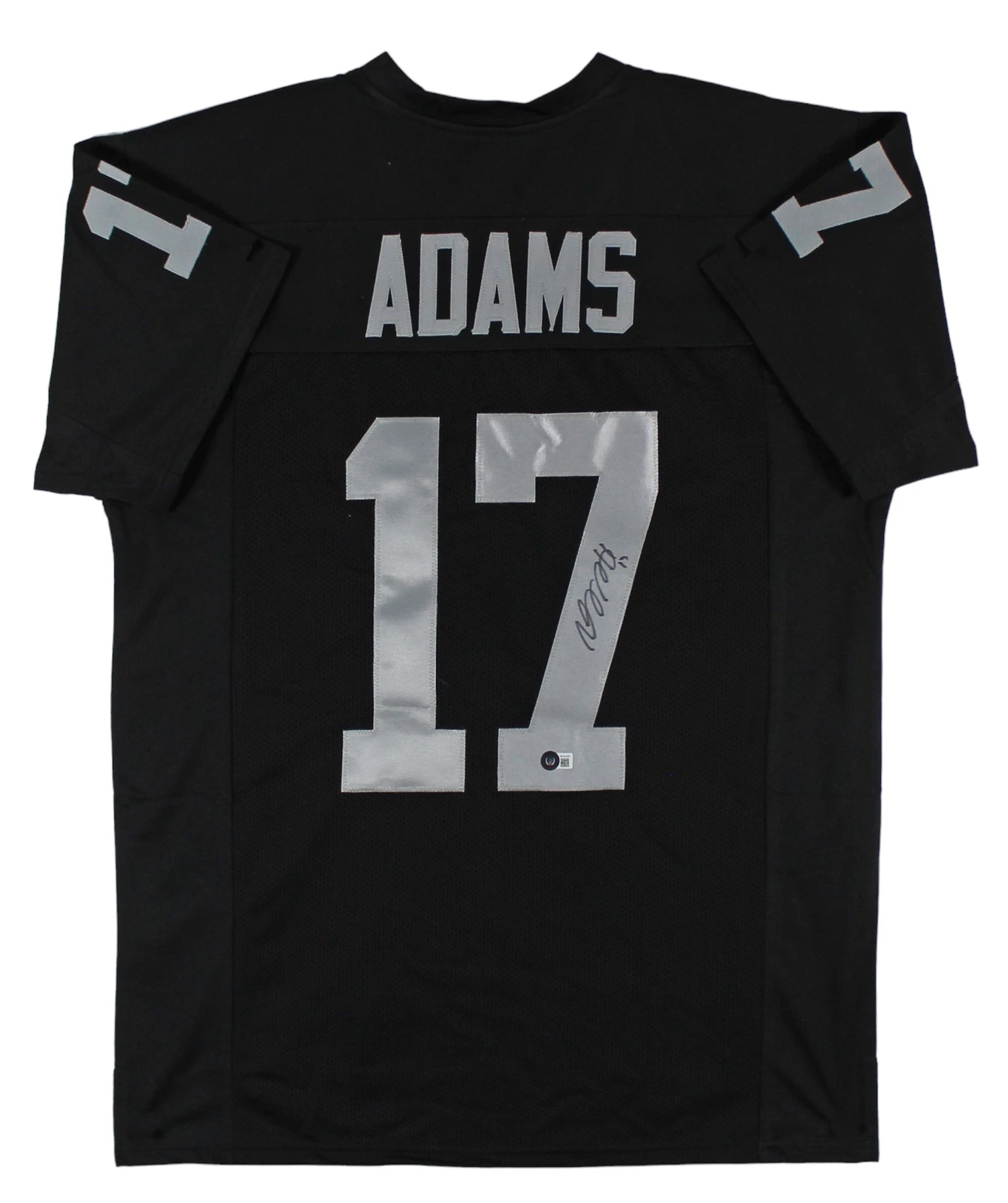 Davante Adams Authentic Signed Black Pro Style Jersey Autographed BAS Witnessed