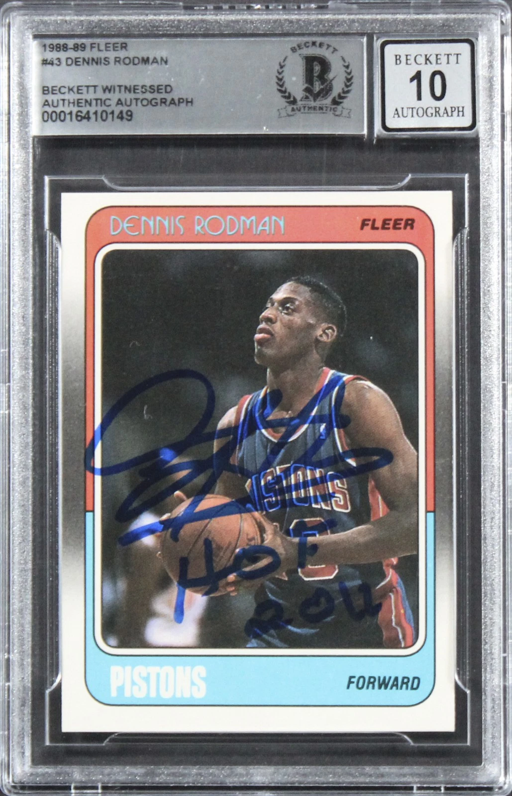 Pistons Dennis Rodman 