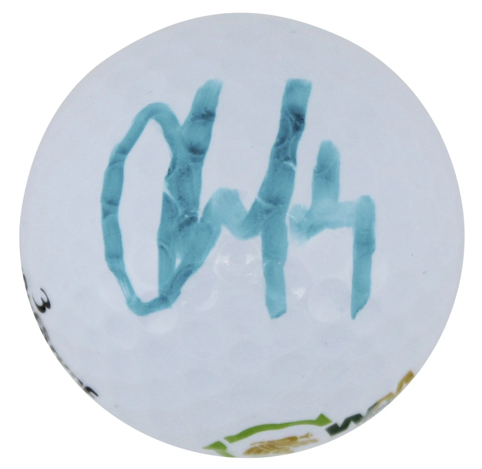 Aaron Baddley Authentic Signed Bridgestone WM Open Logo Golf Ball BAS #AC33603