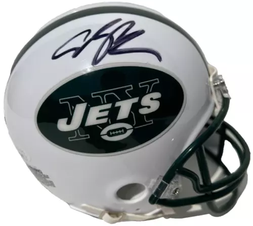 ADAM SANDLER SIGNED AUTOGRAPHED NEW YORK JETS FOOTBALL MINI HELMET JSA COLLECTIBLE MEMORABILIA