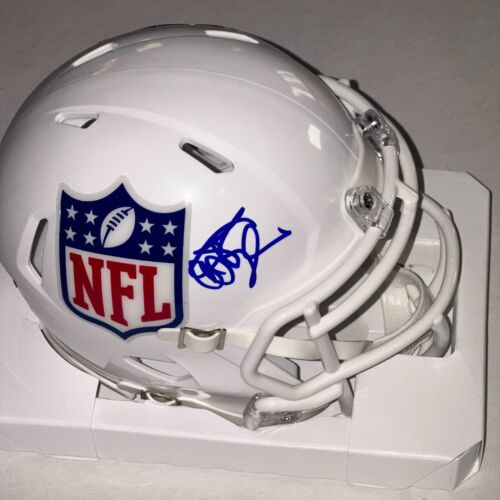AL MICHAELS SIGNED NFL MINI-HELMET BECKETT AUTHENTICATED (BAS) COLLECTIBLE MEMORABILIA