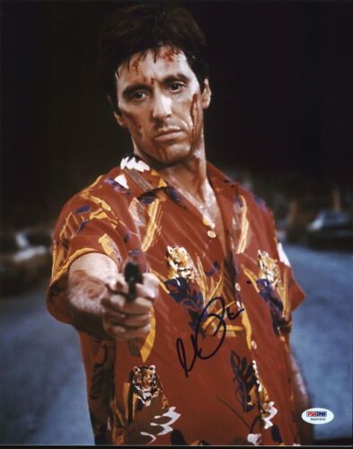 AL PACINO SCARFACE SIGNED 11×14 VERTICAL PHOTO AUTO 10! PSA/DNA ITP #5A00920 COLLECTIBLE MEMORABILIA