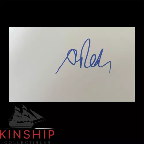 AL ROKER SIGNED 3×5 INDEX CARD RARE BOLD NBC TV AUTO R18 COLLECTIBLE MEMORABILIA