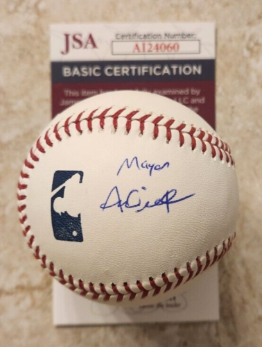 Andre Dickens Signed OMLB Baseball w/ JSA COA #AI24060 Atlanta Mayor