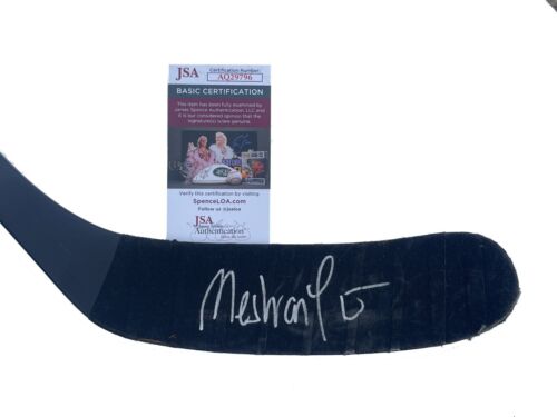 ANDREJ NESTRASIL SIGNED DETROIT RED WINGS GAME USED HOCKEY STICK JSA COA COLLECTIBLE MEMORABILIA