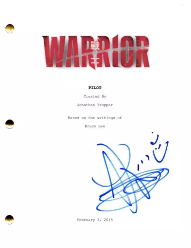 ANDREW KOJI SIGNED AUTOGRAPH WARRIOR FULL PILOT SCRIPT SCREENPLAY – AH SAHM COLLECTIBLE MEMORABILIA