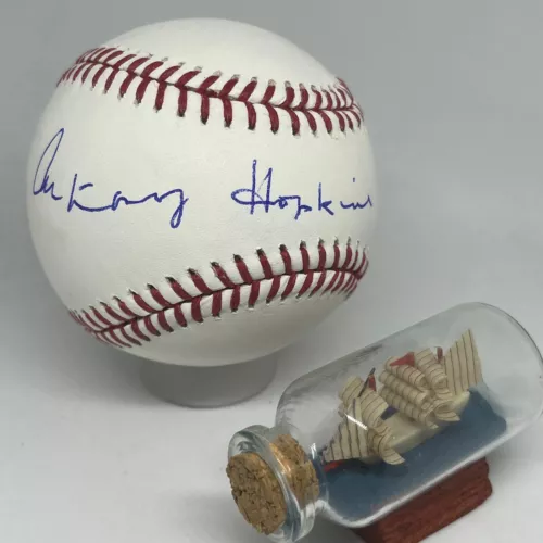 ANTHONY HOPKINS SIGNED RAWLINGS OML BASEBALL SWAU HOLO RARE ACTOR AUTO A3247 COLLECTIBLE MEMORABILIA