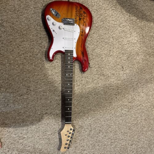 ARI LEHMAN SIGNED AUTOGRAPH STRAT ELECTRIC GUITAR TRISTAR COA FIRST JASON SKETCH COLLECTIBLE MEMORABILIA