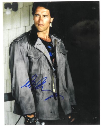 Arnold Schwarzenegger JSA Autograph Signed 11 x 14 Photo The Terminator