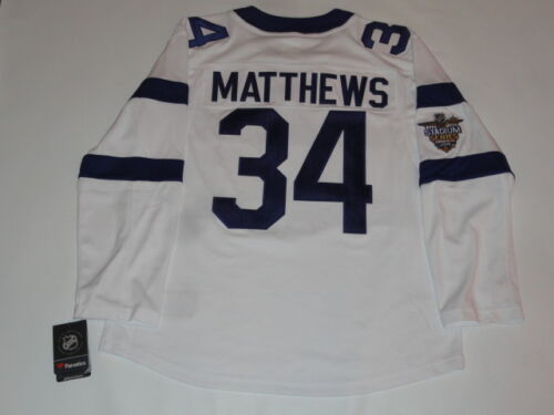 AUSTON MATTHEWS FANATICS 2018 STADIUM SERIES JERSEY TORONTO MAPLE LEAFS XL REAL