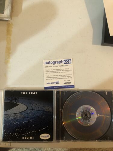 BEN WYSOCKI THE FRAY SIGNED AUTOGRAPH CD HELIOS ACOA COLLECTIBLE MEMORABILIA